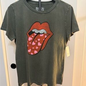 Lucky Brand Tee for Rolling Stones fans